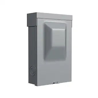1Pack 60AMP 240V Waterproof AC Disconnect Box Non-Fused, Metal Box Pull-Out Disconnect Switch for Home and Light Commercial Air Conditioning, UL Listed
