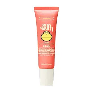 Sun Bum SPF 30 Coconut Sunscreen Lip Balm, Sunset Cove Tinted - 0.5 oz