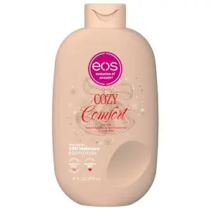 eos Holiday Body Lotion- Cozy Comfort, 24H Moisture, Non-Greasy, 16 fl oz