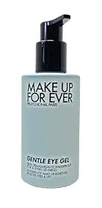 Make Up For Ever Gentle Eye Gel Waterproof Make Up Remover Sensitive Eyes & Lips (125 ml / 4.39 Fl Oz)