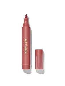 SHEGLAM Love Stained Lip Tint Marker Matte Red Lip Stain Pen Highly Pigmented Long-Lasting Lip Liner Contour Tint Lip Makeup-It Girl