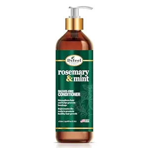 Difeel Rosemary and Mint Hair Strengthening Conditioner with Biotin 33.8 oz. - Made with Natural Rosemary Oil for Hair Growth