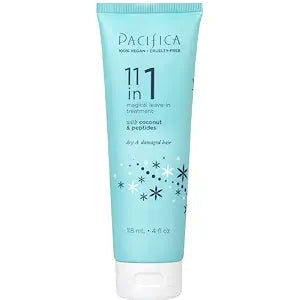 Pacifica Leave In Conditioner - 11 in 1 Magical Hair Treatment - Strengthen & Repair Damaged Hair - Deep Conditioning for Dry Hair Adds Shine & Anti-Frizz for Straight, Wavy & Curly Hair Care, Vegan