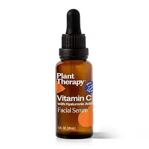 Plant Therapy Vitamin C Face Serum & Hyaluronic Acid 1 oz