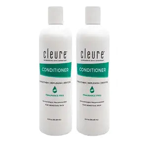 Cleure Hydrating Fragrance Free Conditioner (12 oz, Pk of 2)