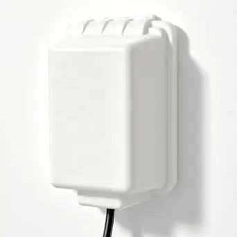 Lockable Waterproof Electrical Outlet Cover Box with Key, 1pc White