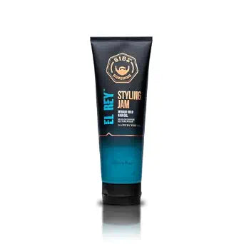 GIBS Grooming El Rey Styling Jam for Men, Medium Hold Hair Gel