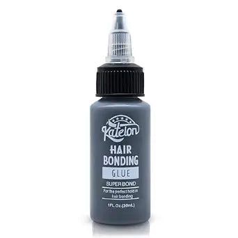 Hair Glue for Quick Weave 1 Ounce- Professional Hair Bonding Glue Made with 90%+ Naturally Derived Latex Strong Hold, Waterproof Precision Nozzle