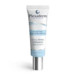 Plexaderm Night Time Collagen Serum - Overnight Skin Renewal Formula, 30mL