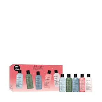 philosophy Shower Gel 5 pc Gift Set ($50 Value) - Vegan & Cruelty Free Formula