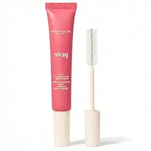 Ruby & Millie Stay 3-in-1 Styling Cream with Built-In Taming Wand - Slick, Smooth & Style Flyaways, Frizz Control Hair Gel for Women, 0.6 fl oz