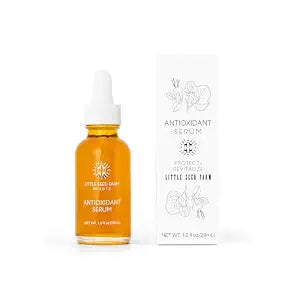 Little Seed Farm Antioxidant Serum - Facial Serum for Dry Skin, 1 fl oz