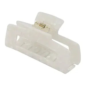 VOCOSTE Hair Claw Clips, 4" Large for Thick Hair, Pear White