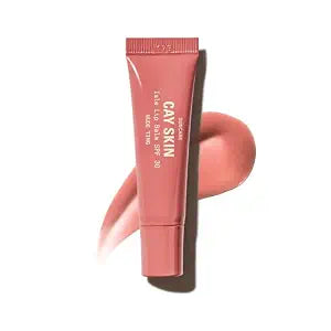 Cay Skin Isle Lip Balm SPF 30 ��� High Shine, Hydrating + Sheer Lip Gloss in Vanilla Brown Sugar Flavor ��� Formulated with Natural Ingredients for All Skin Tones ��� Nude Ting, 0.35 oz