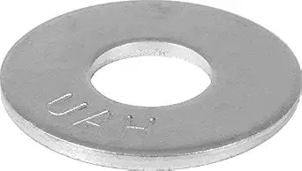 Hillman Flat Washers, 1/2in, 50 Pack, Zinc