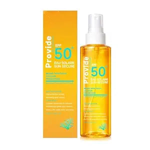 NEW Eau Solaire Sun Secure SPF 50+ Sun Protection Spray — Suitable for All Skin Types, Broad Spectrum UVA/UVB Protection for Face & Body, Water Resistant 80 Min,100ml