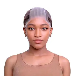 Lace Wig Grip Cap for Glueless Wig 4x5 Transparent Lace Reusable Wig Caps, Wig Grip Band for Lace Front Wigs to Keep Wigs in Place, Adjustable Wig Cap with Grip Band Non Slip Cap for Women (Brown)