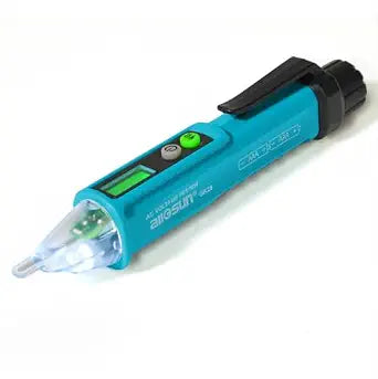 allsun Non Contact Voltage Detector,Dual Mode AC Voltage Detector 12V-1000V High/Low Sensitivity, Live Wire Finder with Flashlight, Auto Off & Buzzer Alarm for Electrical Safety GK28