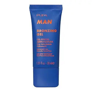 Pupa Milano Bronzing Gel, 001, 1.01 oz - Tan Effect Bronzer Gel - Liquid Matte Bronzer - Lightweight - With Hydrating Coconut Water - Makeup for Men
