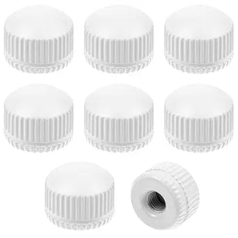 Only M4 Screw Caps for Light 8 Pcs Fixture Lamp Knob Nuts White Cap Nut Ceiling Light Screws Cap Cover Lamps Shade Holder Replacement Nut Screw Knob Lamp Finals Decorative Hardware