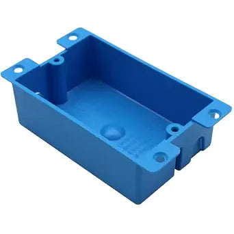 1-Gang Old Work Shallow Outlet Box, 8 Cu in, ETL Certified 1 Pack