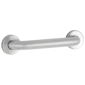 BOBRICK 5806X18 Stainless Steel Straight Grab Bar with Satin-Finish, 18" (455mm) Length, 1-1/4 (32mm) Diameter