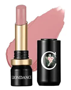 Soft Matte Bullet Lipstick in Soft Petal, Soft Pink Nude Beige Pink Lip Color with a Lightweight Velvet Matte Finish for Everyday Wear