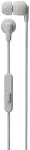 Skullcandy Ink'd+ in-Ear Wired Earbuds, Microphone, Works with Bluetooth Devices and Computers - Mod White