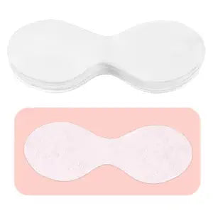 Disposable Non Woven Eye Care 200 Pcs Eyes Covers for Facials Eye Mask Cotton Spa Eyes Pads for Facials Clear EyeMask Spa Wrap Moisture Retention Skincare Home Beauty Wet Compress