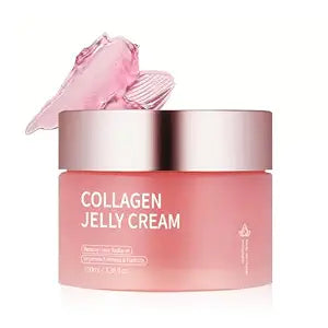 LOYOTICE Collagen Jelly Cream,Contains Niacinamide & Freeze Dried Hydrolyzed Collagen, Boosts Elasticity & Hydration,Reduce Fine Lines & Dullness,Improves Glowy Skincare Cream(3.38 fl.oz)