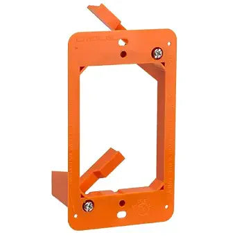 Cmple - Low Voltage Mounting Bracket 1 Gang Multipurpose Drywall Mounting Wall Plate Bracket  Single Gang