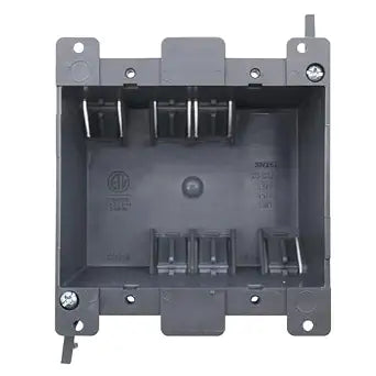 MAKERELE 2 Gang Old Work Electrical Outlet Box| 26 cu.Inch (1 Pack