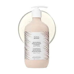 BONDIBOOST Rapid Repair Bond Builder + Shampoo for Damaged Hair [16.90 fl oz], Strengthening Formula for Restoring + Rebuilding Hair, Deep Conditioning + Nourishing Treatment for Healthier Results