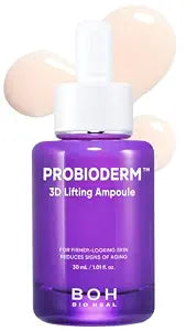BIOHEAL BOH Probioderm��� 3D Lifting Ampoule 1.01 fl oz (30 ml) | Advanced Elasticity Serum for Sculpted, Firm Skin | Powerful 3D Lifting Formula with Probiotics & Peptides for Daily Skincare