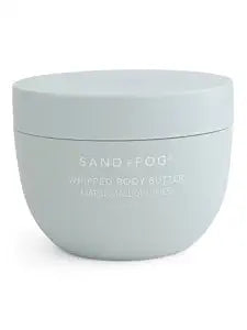 Sand + Fog Marshmallow Skies Whipped Body Butter, Luxurious Moisturizer, 16.9 Oz