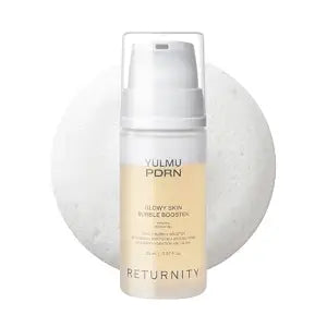 Yulmu PDRN Glowy Skin Bubble Booster, Dual-Layer Serum for Radiance and Hydration, Unscented, 2.87 fl oz