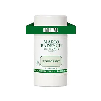 Mario Badescu Aluminum Free Deodorant for Women & Men | Baking Soda & Paraben Free | Underarm Odor Protection for All-Day Freshness | Gentle on Skin | Nourishing Botanical Blend