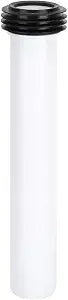 TOPINCN Toilet Flush Pipe 300mm Straight PP for Concealed Cistern