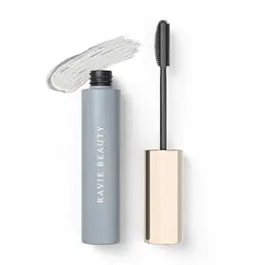 Ravie Beauty Clear Brow Gel ï¿½ï¿½ï¿½ Long Lasting Hold for Brushed Up, Fluffy Brows | Easy Everyday Clear Formula with Brush, Flexible All-Day Hold, Flake-Free Eyebrow Setting Gel with Biotin & Vit