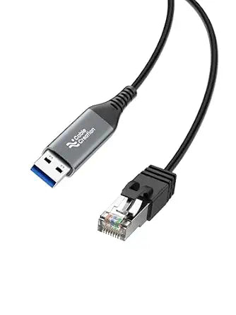 CableCreation USB to Ethernet Cable 10FT, USB to RJ45 Internet LAN Cable
