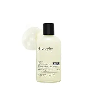 philosophy purity made simple one-step mattifying facial cleanser - with bamboo extract - oil-free formula gently removes makeup & dirt, leaving skin with a healthy, matte appearance - 8 fl oz