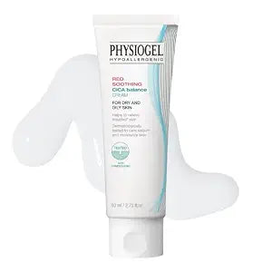 PHYSIOGEL Cica Balance Cream, Soothing Moisturizer, Oily Skin, 2.7 fl. oz.