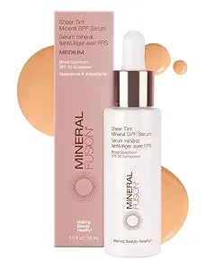 Mineral Fusion Sheer Tint SPF Face Serum (Medium), 1 Fl Oz