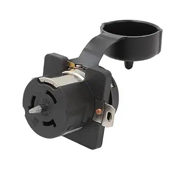 Nema SS 2-50R 50Amp 125/250V Marine Shore Power Socket, SS2-50R Female 50Amp 125/250V Receptacle Straight Blade 50AMP Receptacle (CS6369)