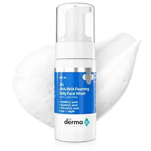 The Derma Co 3% AHA-BHA Foaming Face Wash, 100ml