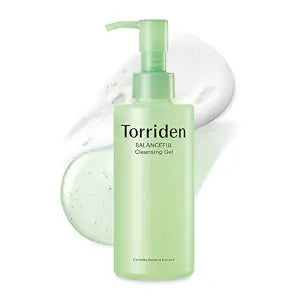 Torriden BALANCEFUL Cleansing Gel 200ml (6.76 fl. oz.) | Low pH Cleanser | Gentle Facial Cleanser that Soothes, Calms, and Hydrates | 5 types of Centella Asiatica Extracts