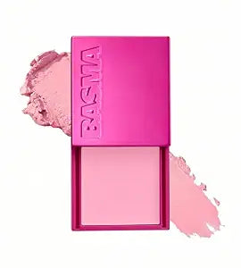 BASMA Cream Blush for Cheeks & Lip Tint, Buildable Dewy Hydrating Makeup