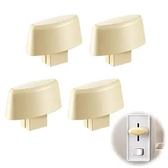 Dreyoo 4 Pack Dimmer Switch Knobs, Dimmer Switch Knob Replacement, Ivory