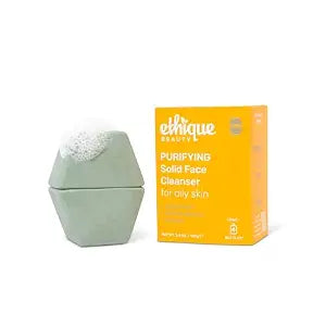 Ethique Purifying Face Cleanser, 3.9 oz (Pack of 1: 2 Bars)