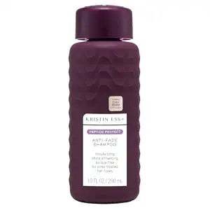 Kristin Ess+ Anti-Fade Moisturizing Shampoo with UV Color Shield & Peptide Technology for Prolonged Color Vibrancy - Sulfate Free, Paraben Free, Vegan, 10 fl oz